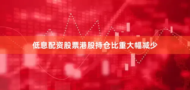 低息配资股票港股持仓比重大幅减少